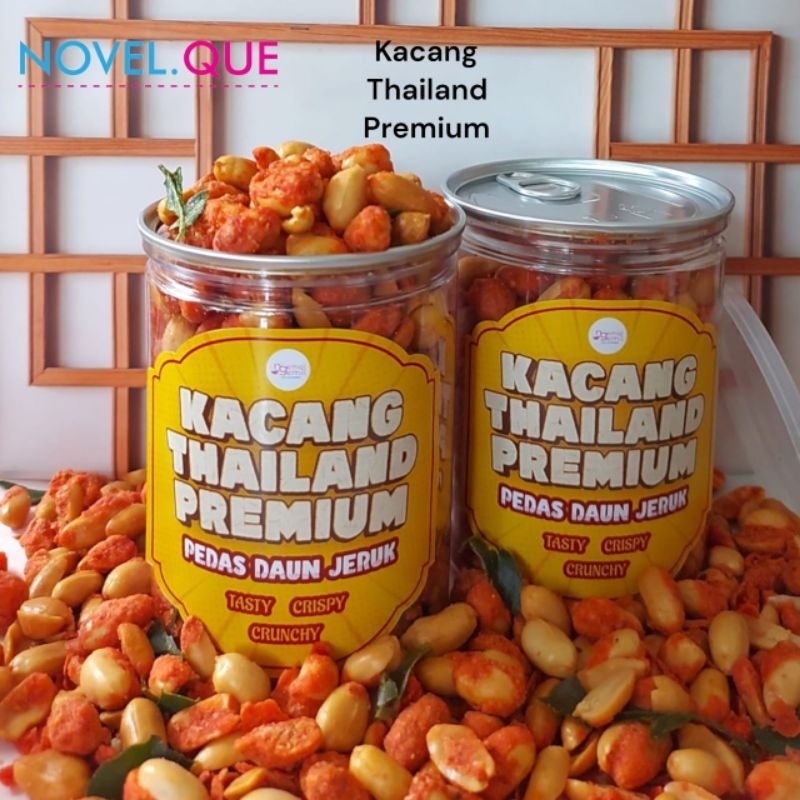 

Can Kacang Thailand Pedas Manis Crispy Daun Jeruk Kualitas Premium