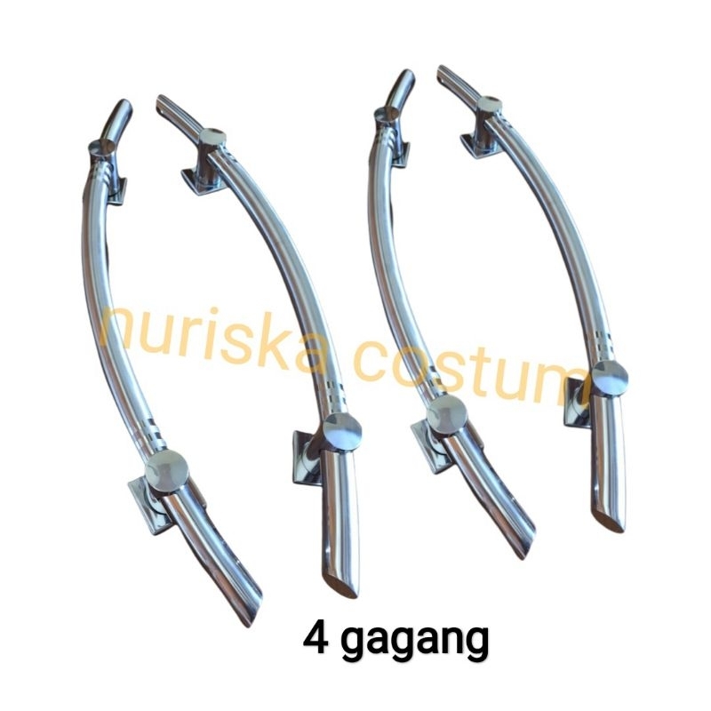handle pintu rumah isi 4 gagang pintu handle pintu model melengkung