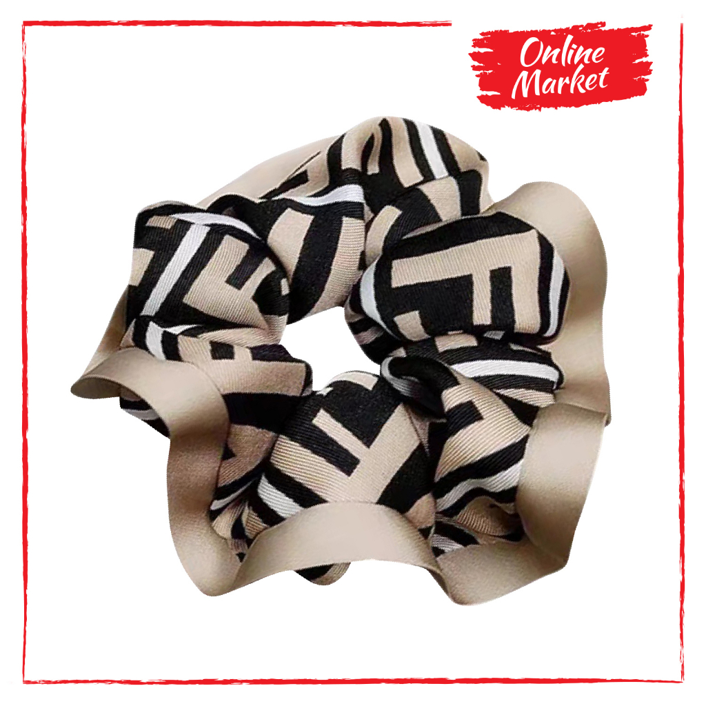 Scrunchie Elegan Seri COCO - Kunciran Ikat Rambut Stylish Elegan