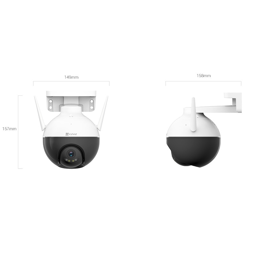 Ezviz C8W 4MP 2K 360 + Pan &amp; Tilt Smart CCTV Wi-Fi IP Camera