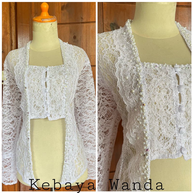 Kebaya kutubaru PreOrder Furing | Kebaya Wisuda| Kebaya Tunangan