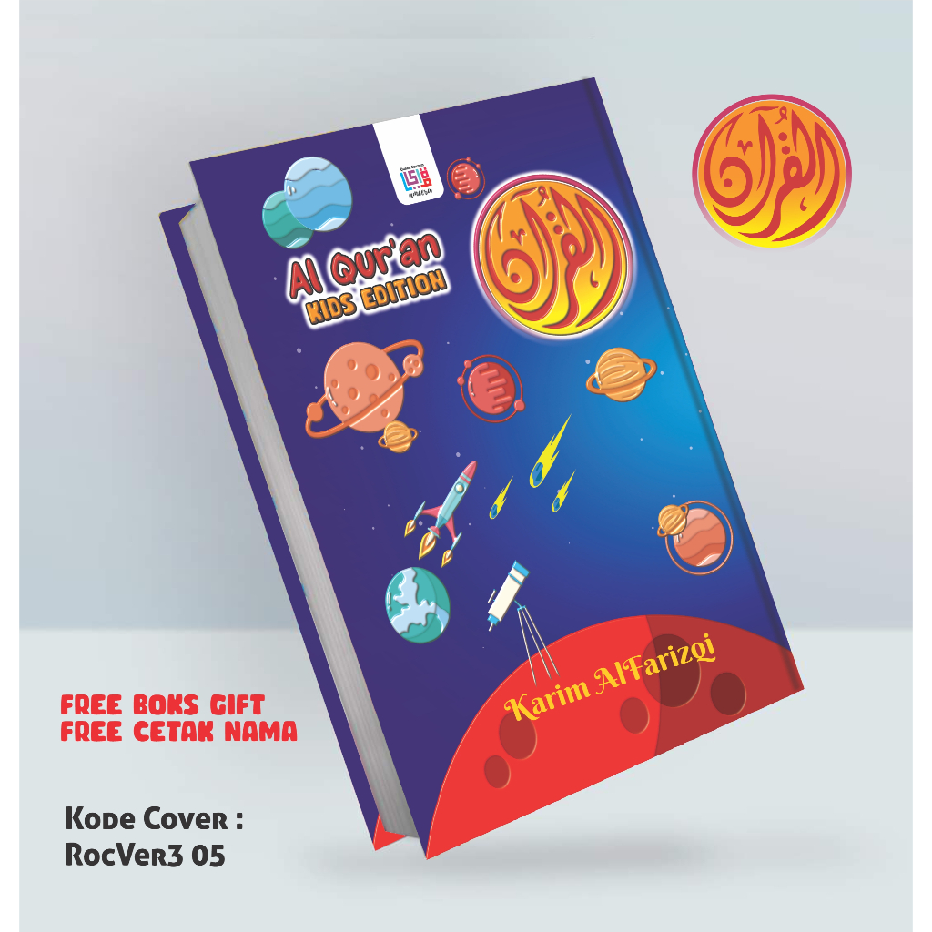 Al Quran Hafalan BESAR A4 Hafazan Perkata Latin 8 Blok 2 Warna