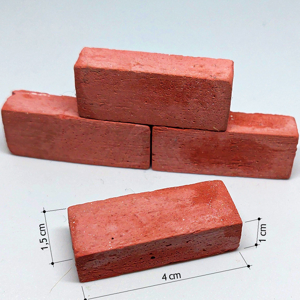 Miniatur Bata  / Miniatur Hebel Merah / Minibrick