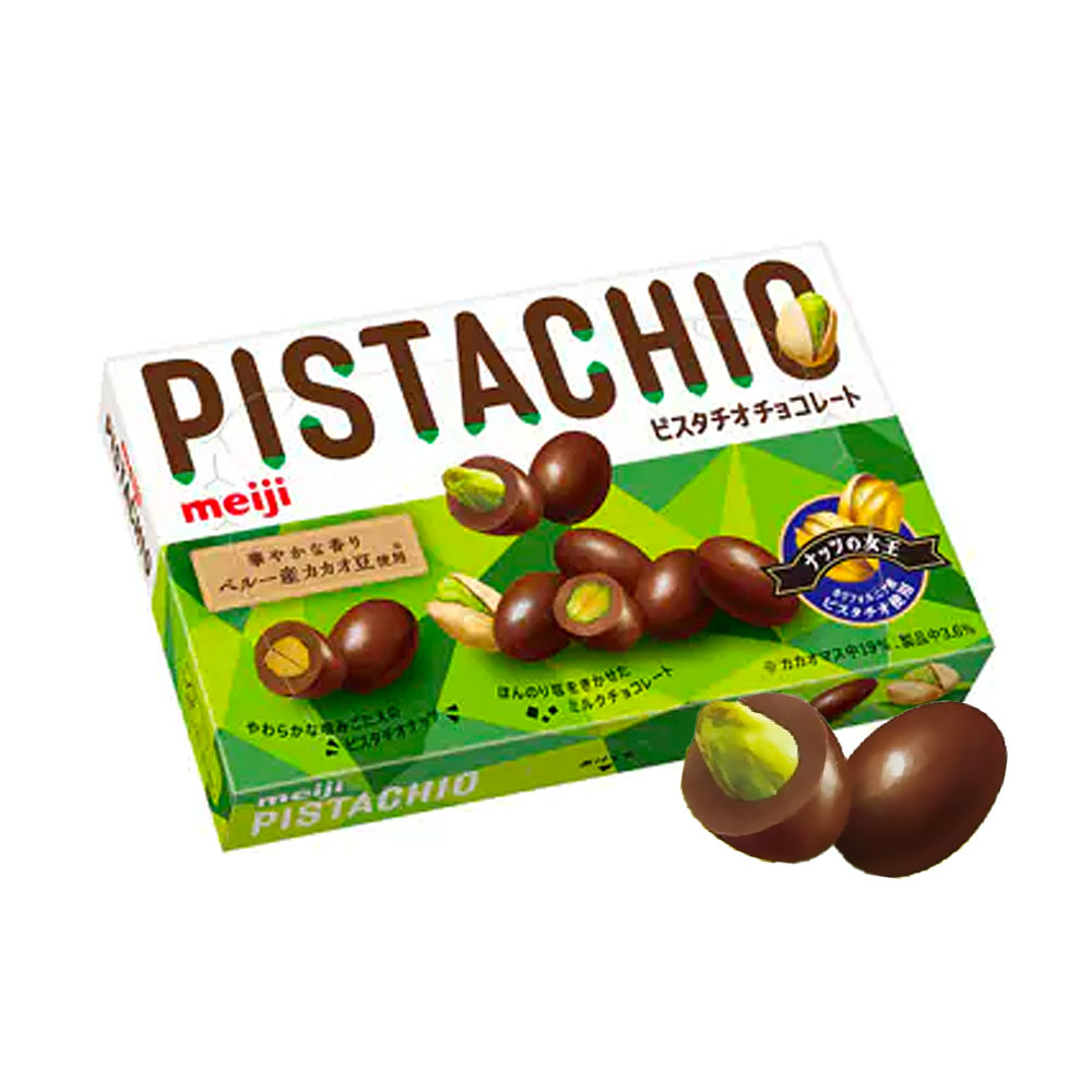 

Coklat Meiji Pistacio Chocolate Nuts 35 Gram