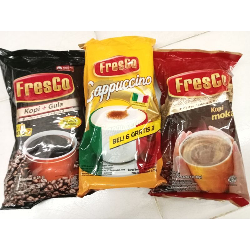 

Kopi Fresco Pack isi 9 Sachet