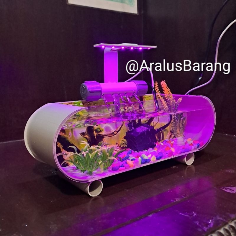 Aquarium Mini Fullset Dengan Pompa Dan Filter / Aquarium Akrilik Fullset / Aquarium / Aquarium Mini / Aquarium Cupang / Aquarium Kaca / Aquarium Ikan Hias / Akuarium / Akuarium Mini / Akuarium Cupang / Akuarium Kaca / Akuarium Ikan Hias