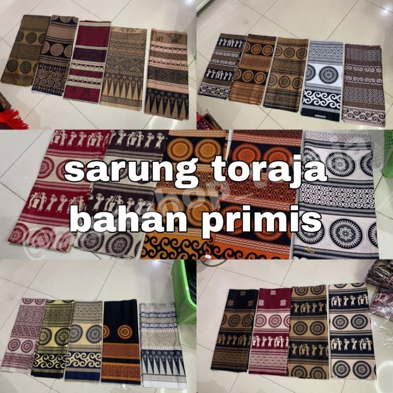 SARUNG TORAJA MOTIF TORAJA BATIK TORAJA PRIMIS