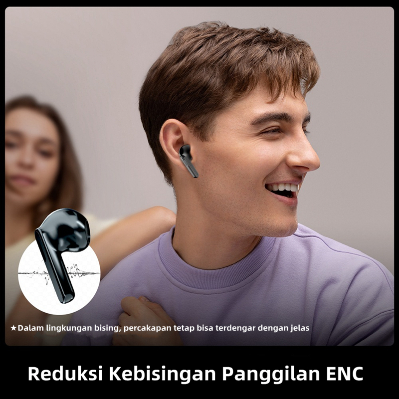 【READY STOCK】Headset Bluetooth Setengah In-Ear Anti-Air Dengan Kualitas Suara Tinggi Dan Latensi Rendah Earphone Bluetooth TWS