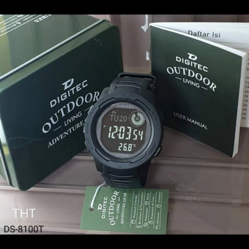 JAM TANGAN PRIA DIGITEC OUTDOOR DS-8100T ORIGINAL
