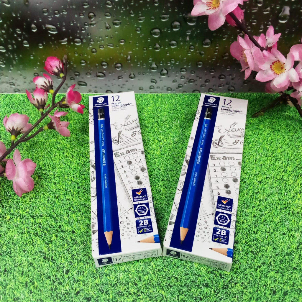 

Pensil Staedtler 2B Mars Lumograph (1Pack 12Pcs)