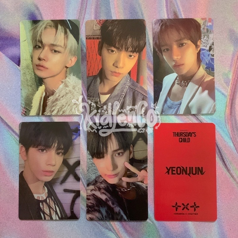 [MIN 3] DUPE THURSDAY'S CHILD ♡ txt unofficial photocard premium 2 sisi 310 gsm thursday minisode 2 hate end mess ♡ yeonjun soobin beomgyu taehyun hueningkai