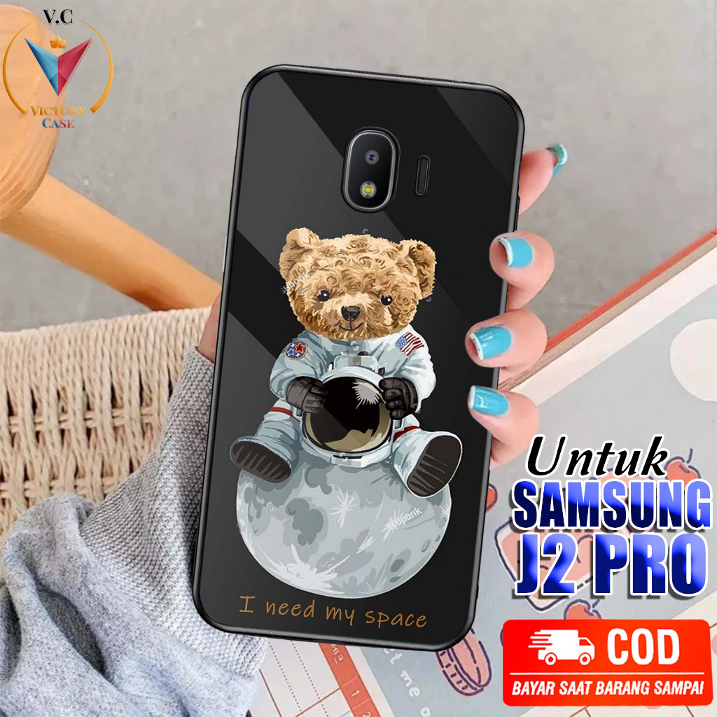 Case Samsung J2 Pro Motif [ BEAR ] Case Hp Glossy Casing Hardcase Softcase Bisa cod