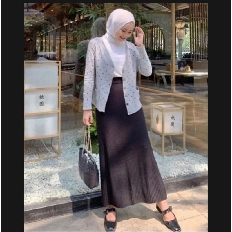 ROK SPAN RAJUT KNITT