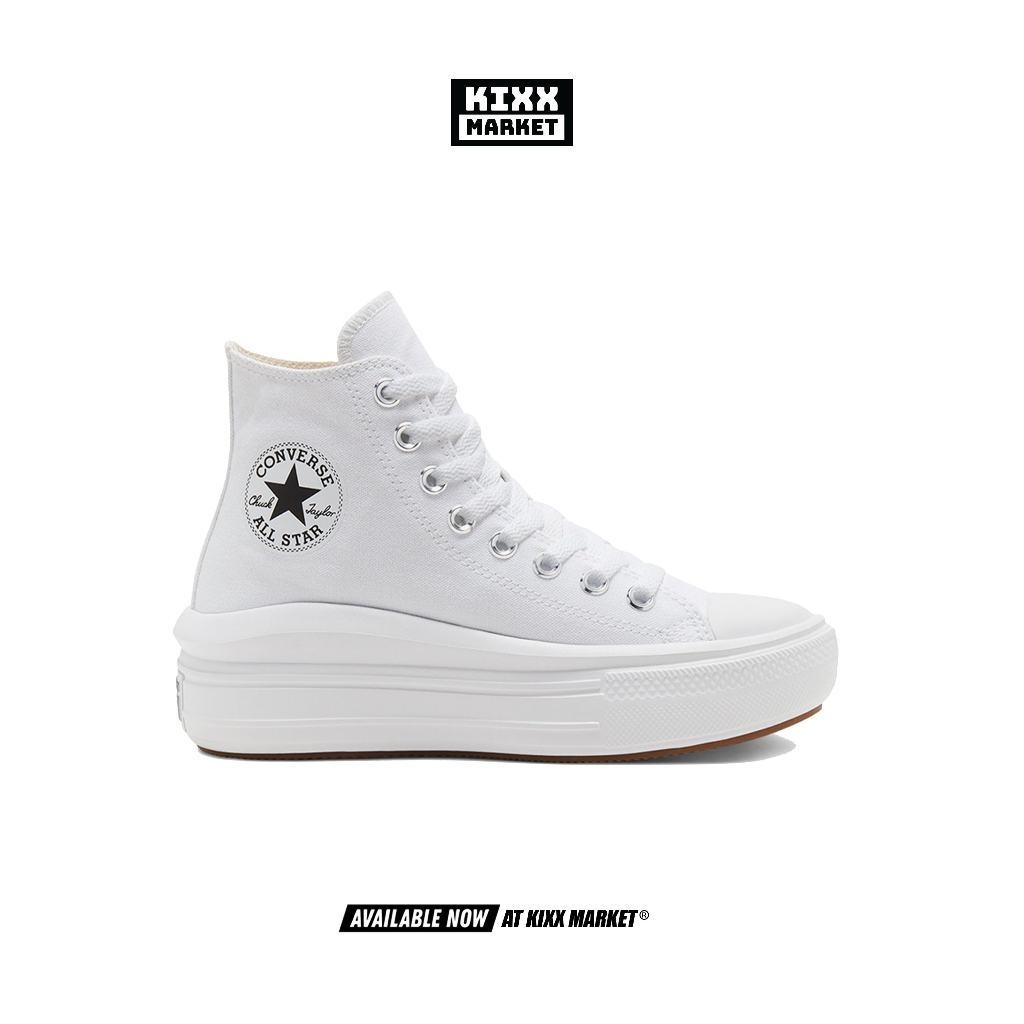 Converse Chuck Taylor All Star Move Platform Hi White/Natural