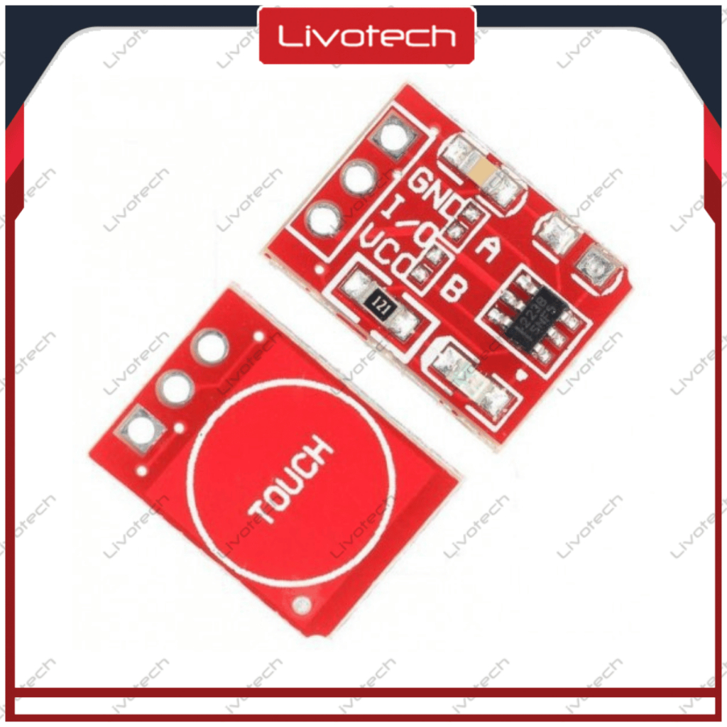 LIVO TTP223 Touch Sensor Saklar Sentuh Kapasitif Module Capacitive TTP 223