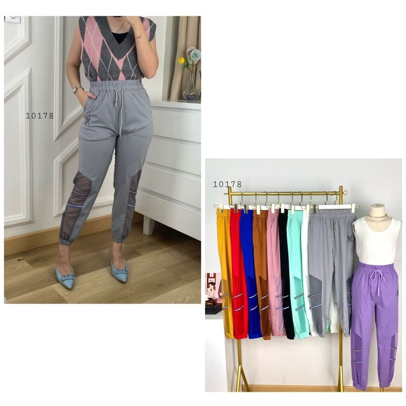 10178 Celana Jogger Brand Rck Premium / Jogger Wanita RCK Import