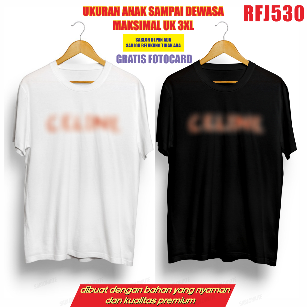 Gratis Fotocard Kaos Taehyung selina RFJ530