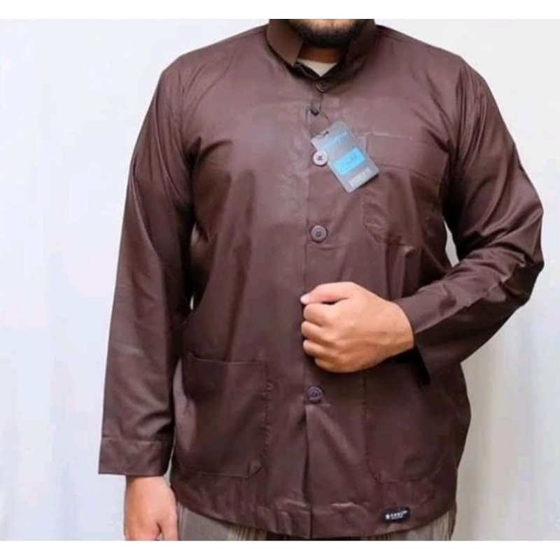 JUAL KOKO MEREK AMMU COLLECTION HAIBAH KHUSUS WARNA COKLAT TUA TERMURAH TERBAIK TERLARIS ORIGINAL 10