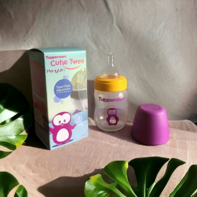 Botol Dot Kecil Anak Bayi Cutie Twee Penguin Tupperware Tuppy Murah