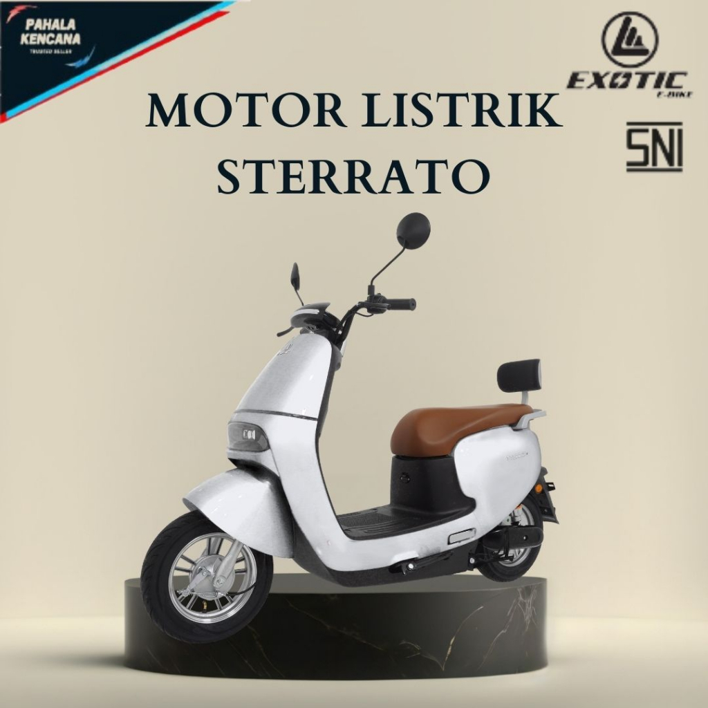 SEPEDA MOTOR LISTRIK STERRATO STERATO PACIFIC EXOTIC