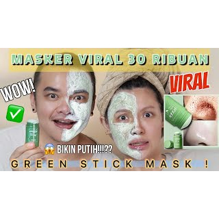 [COD] Meidian Green Mask Stick Masker Stik Green Tea Penghilang Komedo