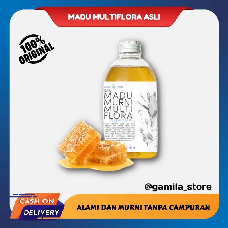 

Madu Murni Multifora Isi 350 Gram 100% Tanpa Campuran Madu Hutan Madu Nektar Multifora Super Honey