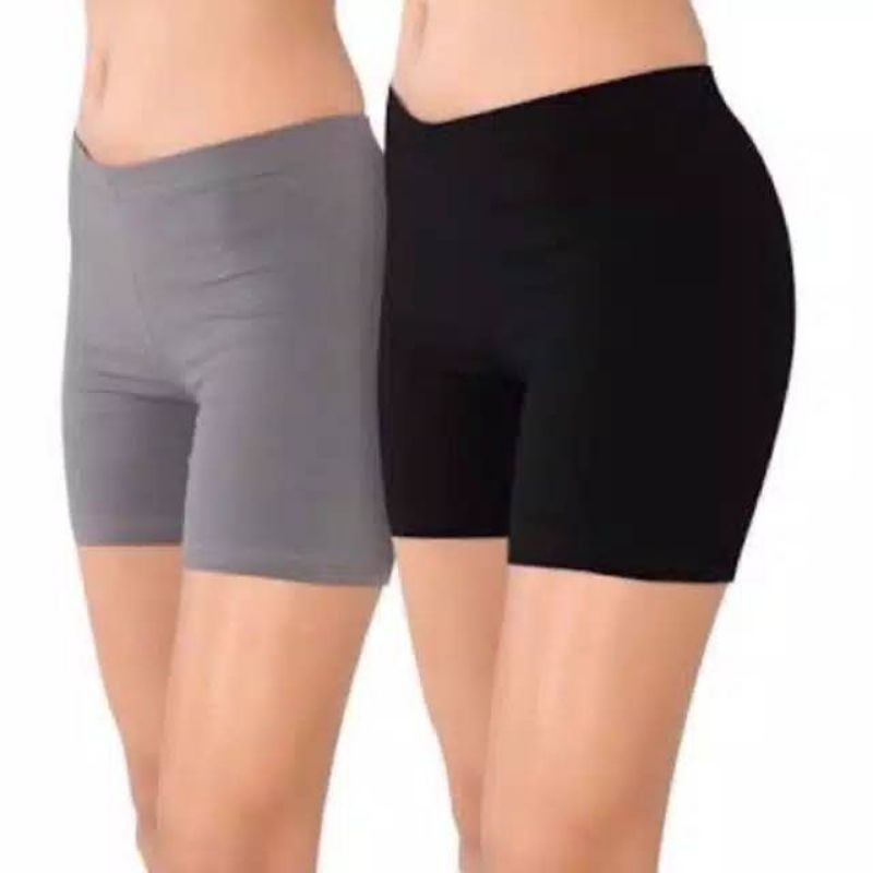NUZ Celana Legging Short Pant Spandek Std & Jumbo-2