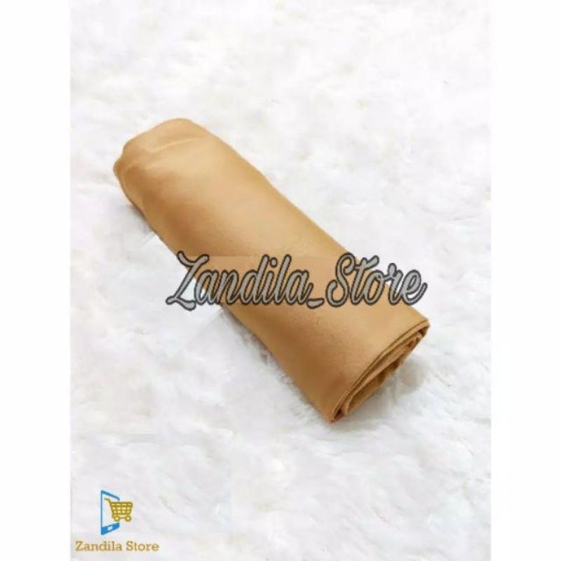 NUZ Celana Legging Short Pant Spandek Std & Jumbo-COKLAT MUDA