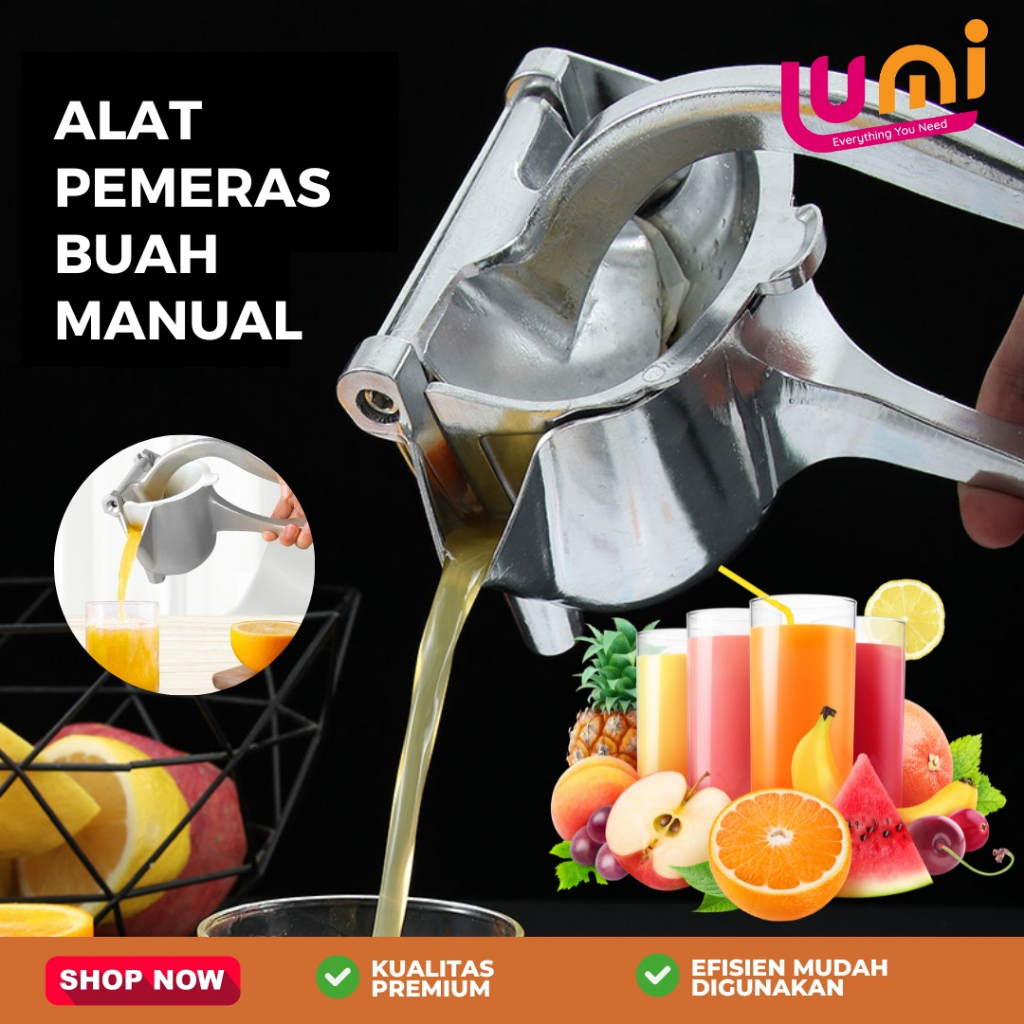 ALAT PERASAN BUAH MANUAL HAND PRESSURE JUICER PRES / ALAT PEMERAS JERUK