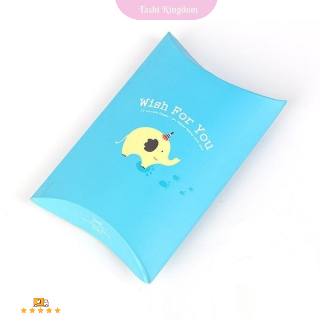 

Box Kado motif elephant kotak gift lucu box kado ultah hadiah unik kotak hadiah anak kotak permen motif gajah box biru souvenir