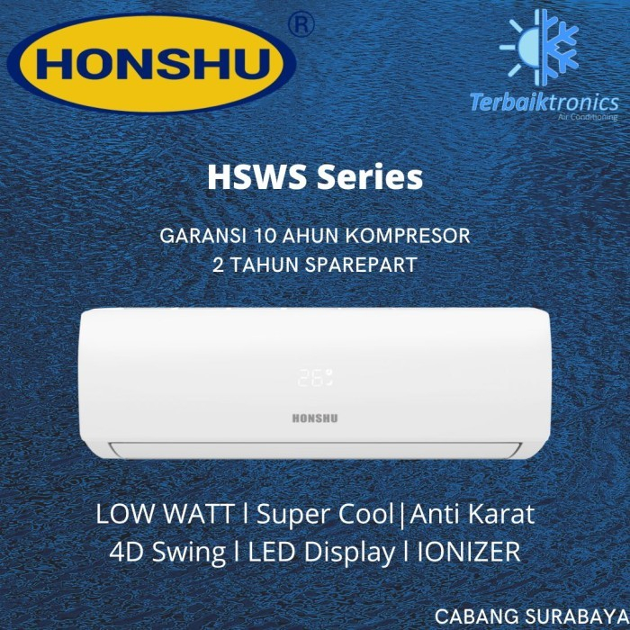 AC Honshu 1.5 PK R410A HSWS12ES / HSWS 12ES