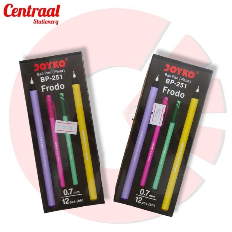 

Bolpoint Joyko BP 251 Frodo / Pak (12 Pcs)