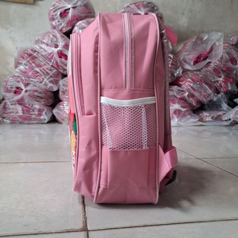 Tas Ransel anak cewe cowo model mixue printing