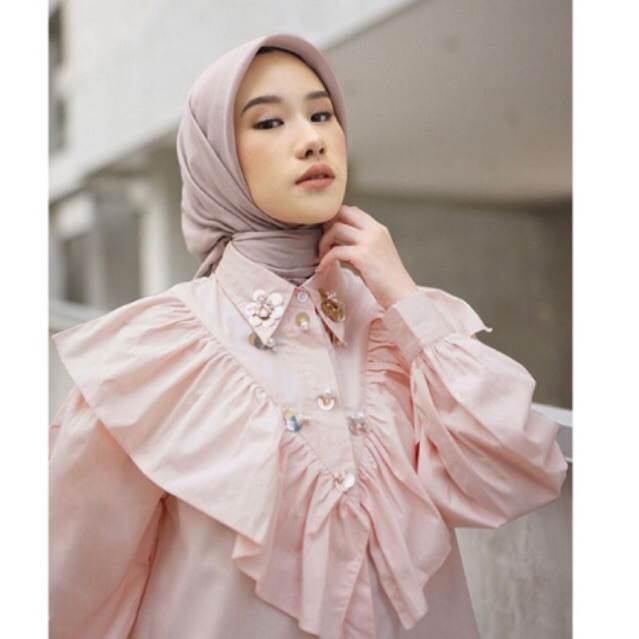 Preloved Bria Top Peach - Jenna & Kaia