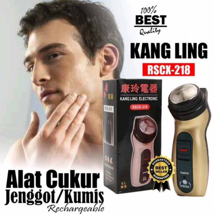 [COD] Mesin Cukur Rambut Kumis Jenggot Elektrik Kang Ling RSCX-218