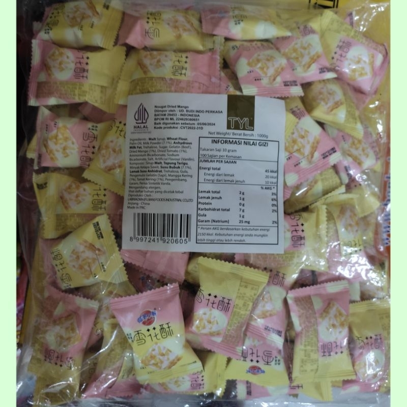 

TYL Nougat Buah - 1 kg