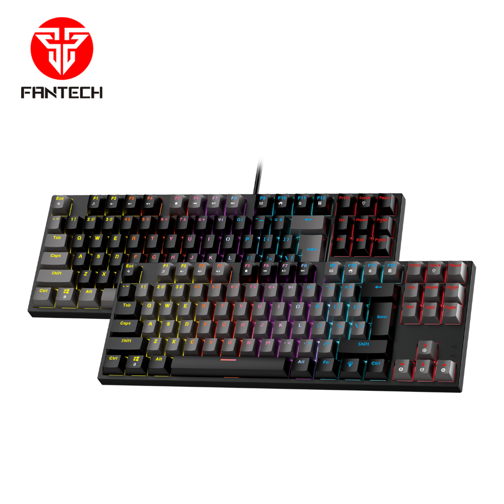 Keyboard Fantech MK876 Atom TKL RGB | Mechanical Keyboard Gaming