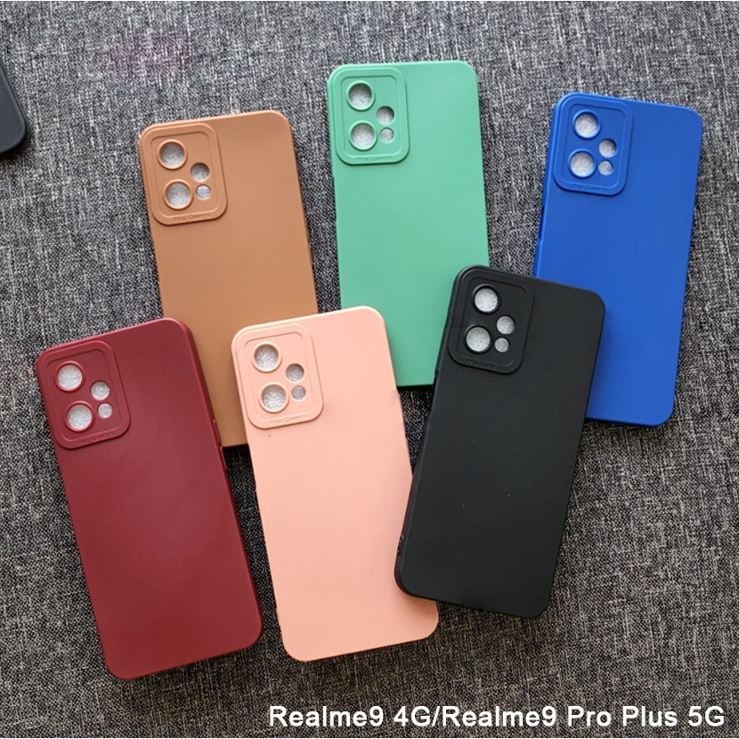 Softcase Realme 10 Realme 10 4G Realme 9 Realme 9 4G Realme 9 Pro 5G Realme 9 Pro Plus 5G Realme 9i Case 3D Pro Camera Gel Silika Casing