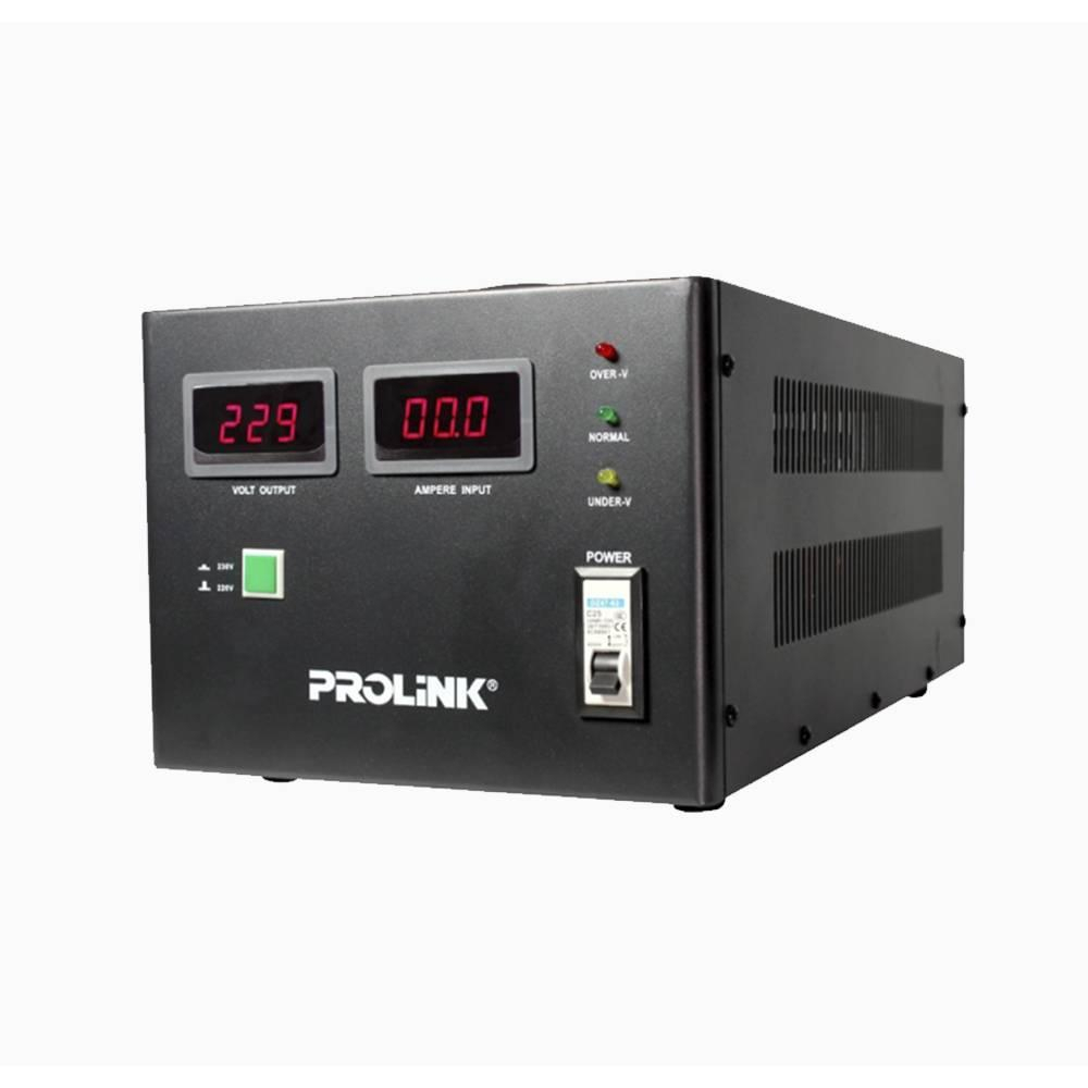 Stabilizer PROLINK PVS5001CD Auto Voltage Regulator Servo Motor 5000VA | Stavolt Stabiliser AVR Servo Motor PVS5001 GARANSI RESMI