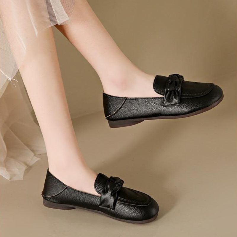 Sepatu Flat Wanita 0211710 Flat Import TRIM Slip On