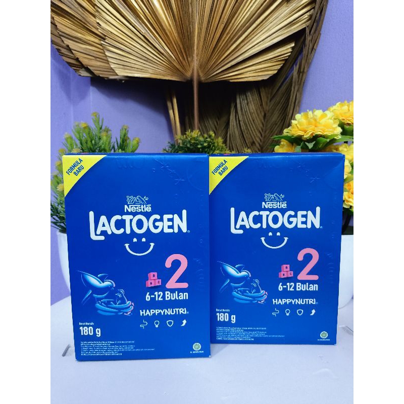 NESTLE Lactogen 2 Susu Formula 6-12 Bulan 180 gram