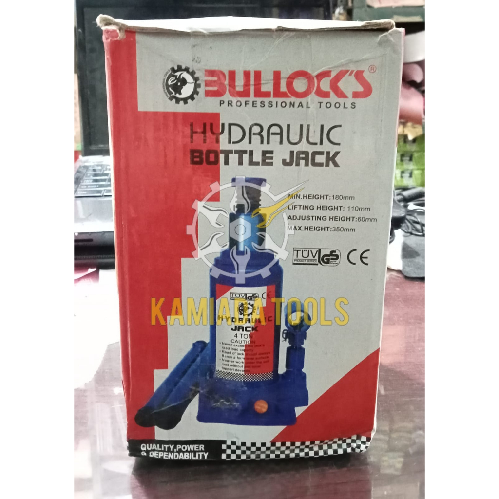 Dongrak Botol 4 Ton BULLOCKS
