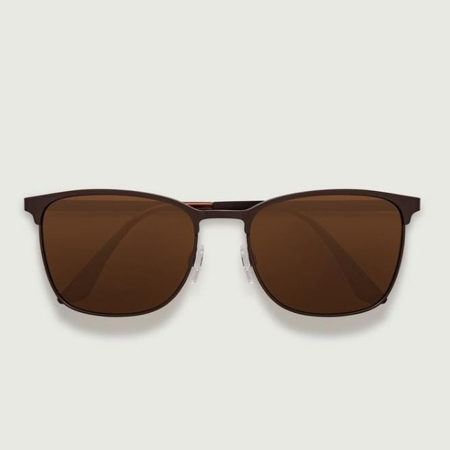 SUNNIES STUDIOS TATE SEPIA SUNGLASSES