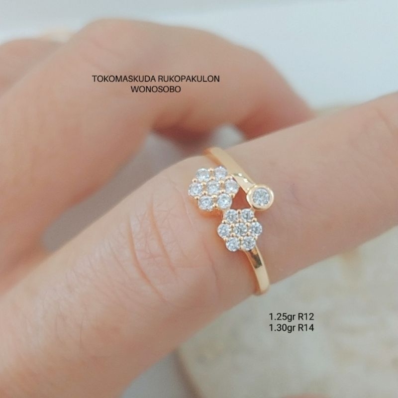 cincin fashion (emas kadar 8K)