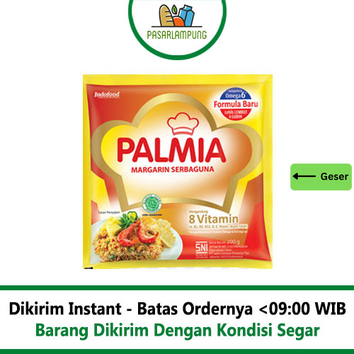 Palmia Margarin Serbaguna 200 Gram Pasar Lampung