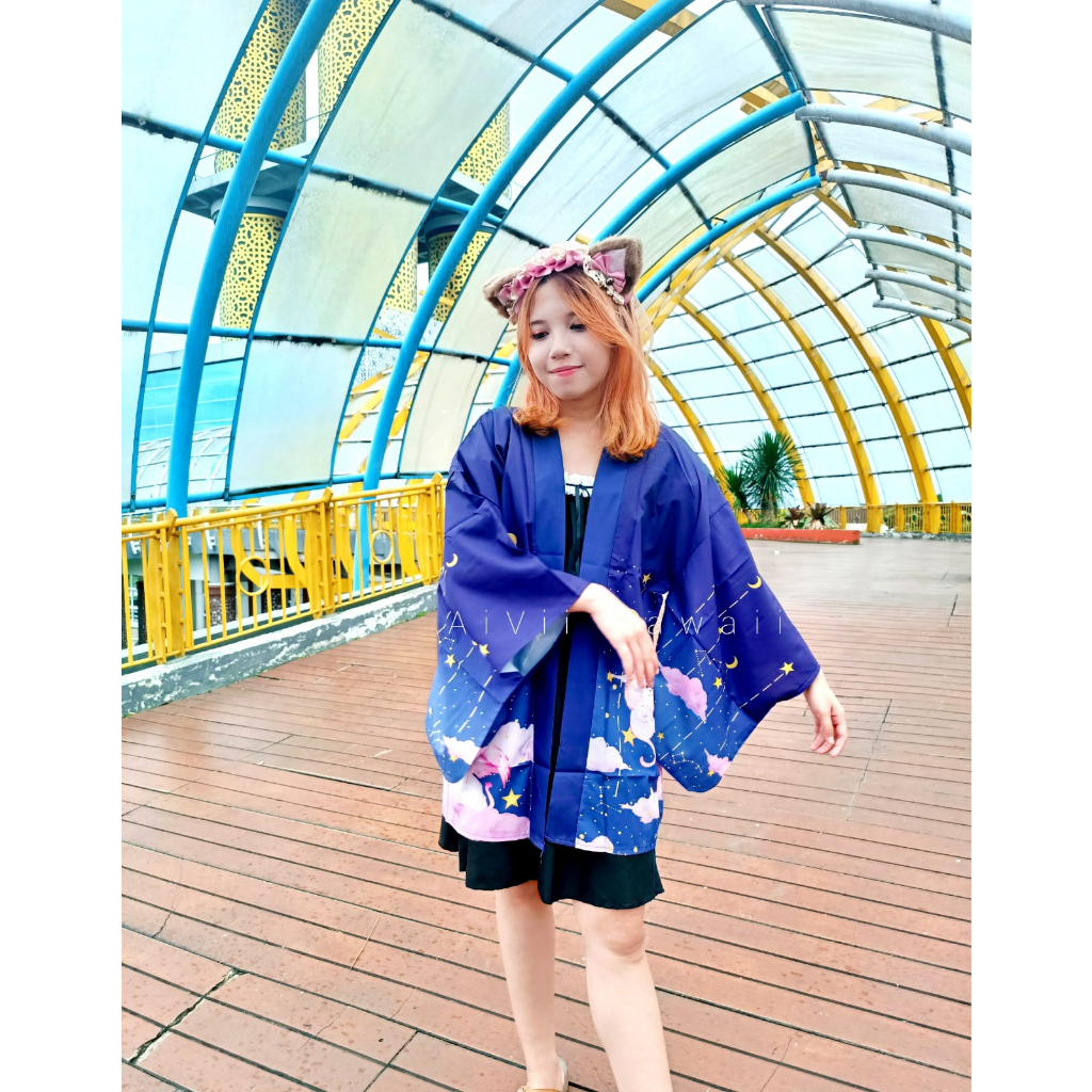 CARDIGAN KIMONO STARRY LOLITA NEKO