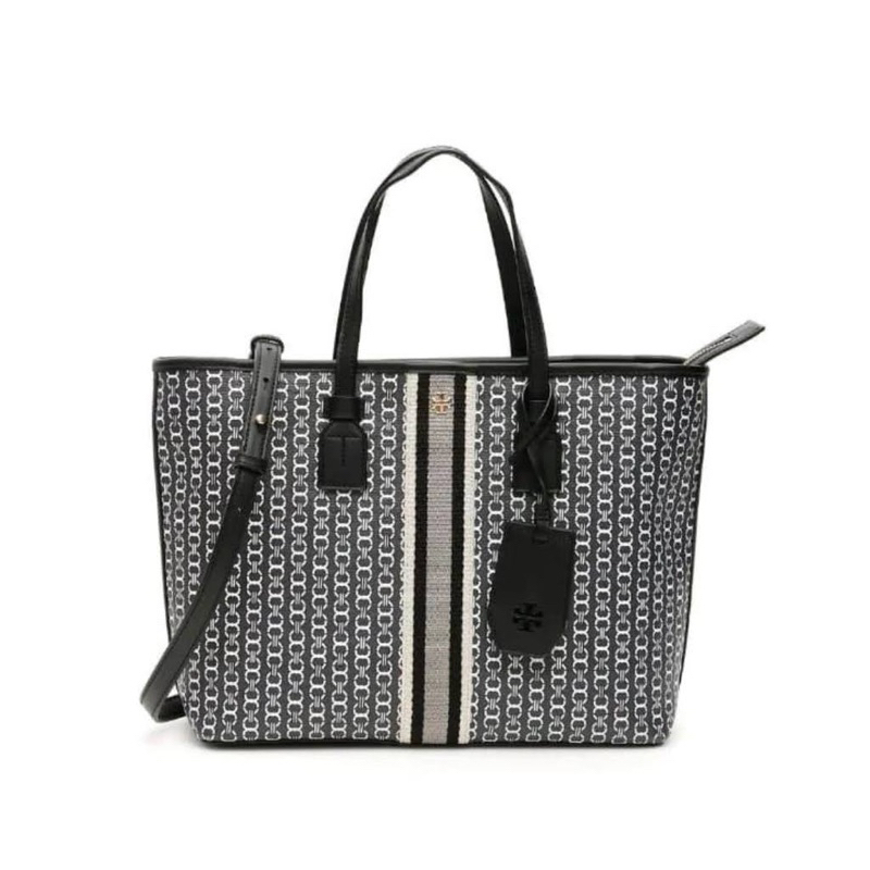 tory burch gemini link black tb bag