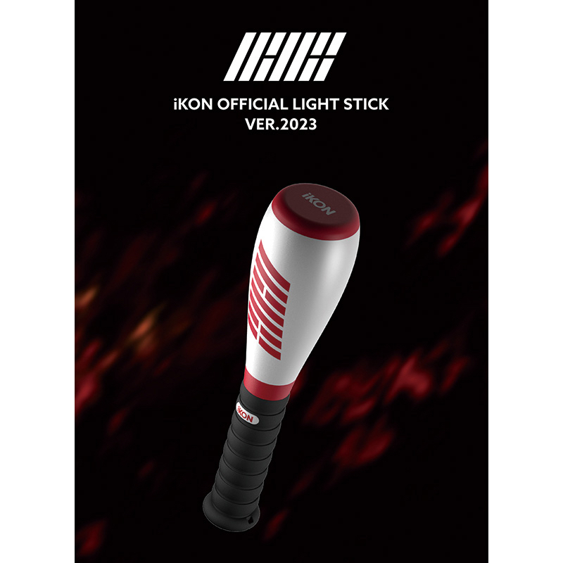 iKON Official Lightstick Konbat ver 2023, Official Goods Take Off Tour Japan