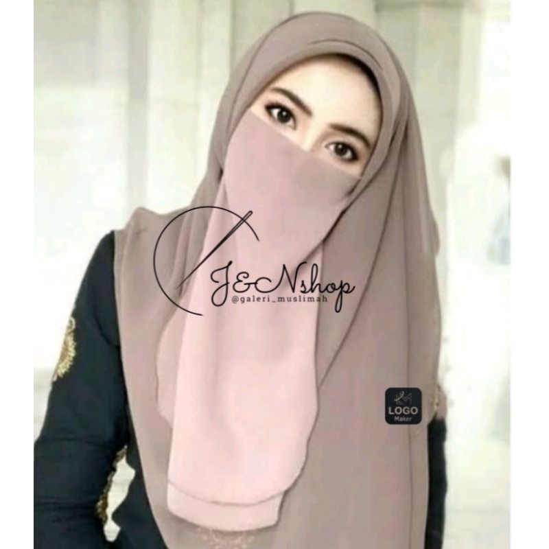 cadar Tali,Niqob,niqab,cadar biasa,cadar 2 layer,cadar kekinian,cadar simpel, cadar premium,cadar mu