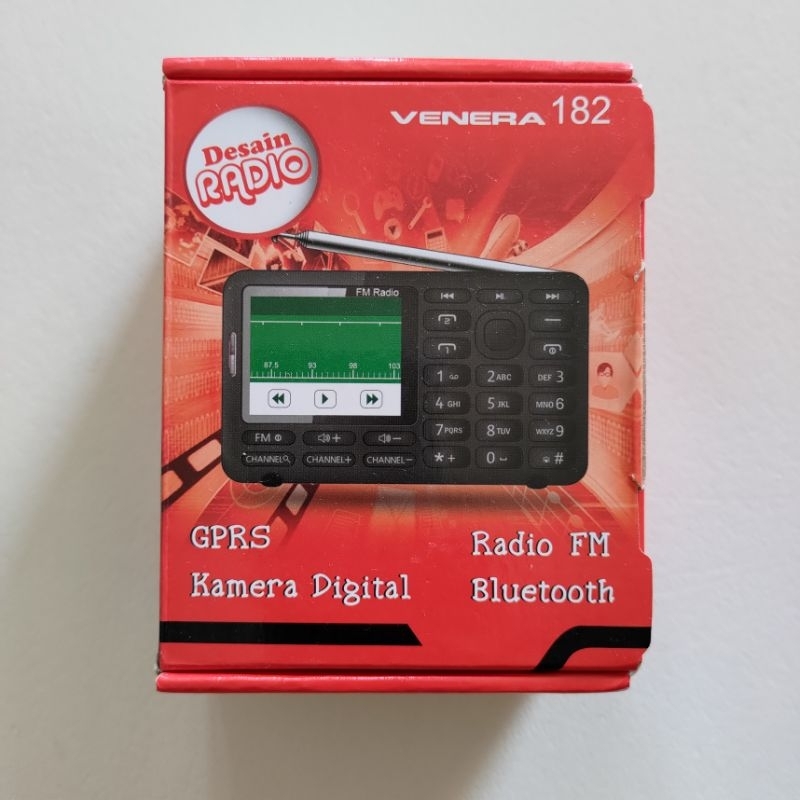 HP Unik Bentuk Radio Venera 182